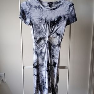 Rue 21 tie dye cut out dress